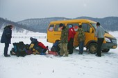 Выгрузили - Поход начался